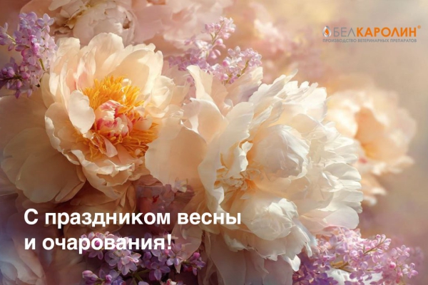 С 8 Марта! Весеннего настроения, любви и красоты от «Белкаролин»